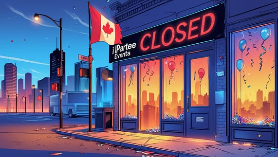 Why iPartee Events Closed in Toronto